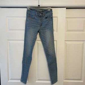 Super stretch size 4 American eagle jeans